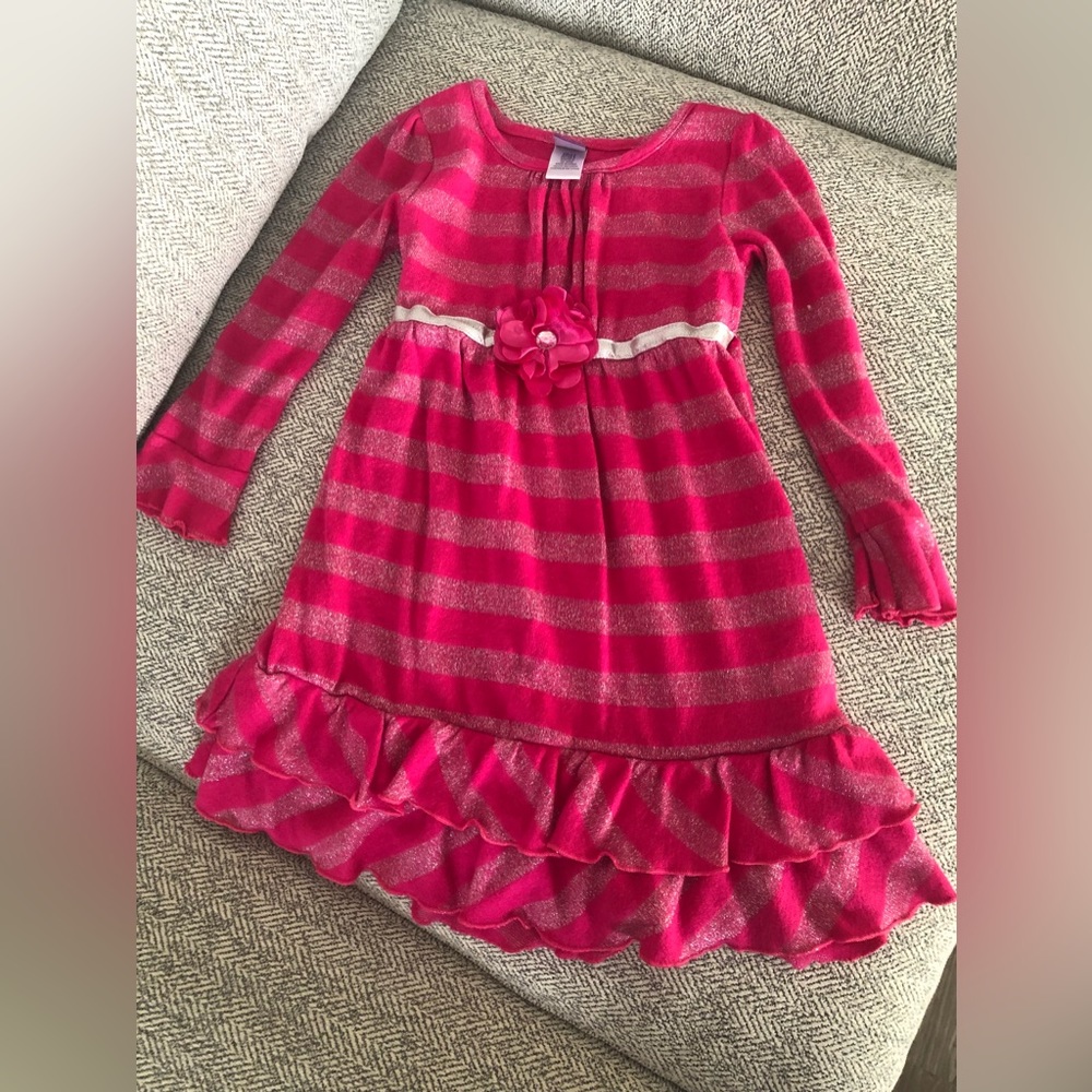 Dollie and me pink dress size 6